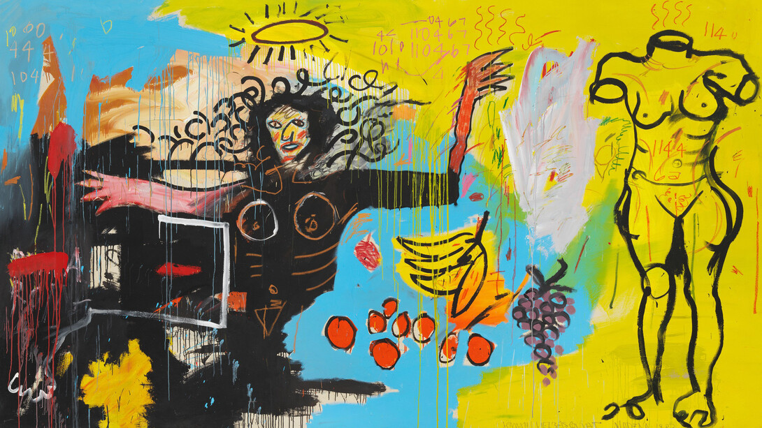 Jean-Michel Basquiat, Untitled, 1982. Avec l'aimable autorisation de Gagosian