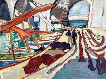 Alfred Lombard. "Vallon des Auffes" collection musée Cantini