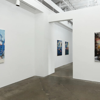 Rush Baker, The structure of ruins, exhibition view. Courtesy of Johnson Lowe Gallery