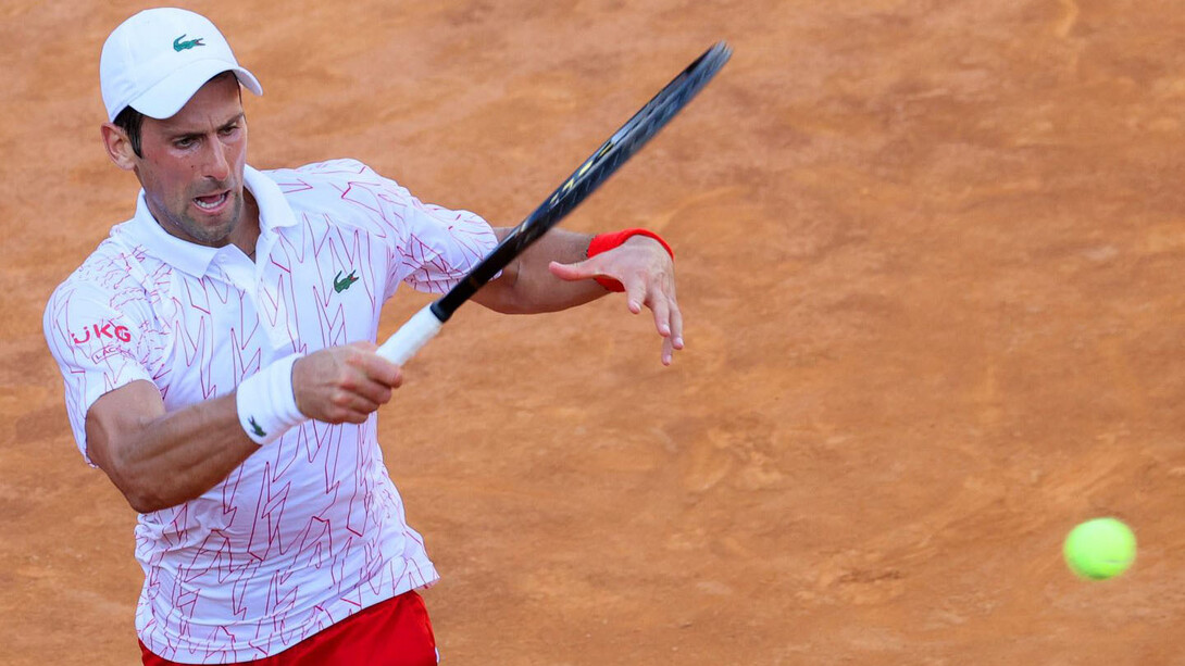 Il numero uno della classifica ATP, Novak Djokovic – Foto Giampiero Sposito