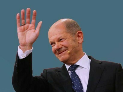Olaf Scholz, leader of the Social Democratic party