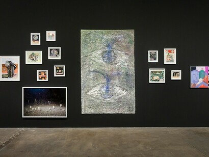 Visible and Permanent, Exhibition view. Courtesy of Carrie Secrist Gallery