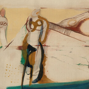 Serge Brignoni, Personnes à la plage, 1930
Öl auf Leinwand, 27 x 46 cm
Aargauer Kunsthaus, Aarau