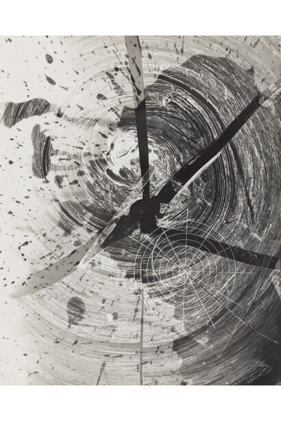 György Kepes, 1906-2001, Propeller c. 1939 -1940, Photograph, gelatin silver print on paper, 350 x 283 mm © estate of György Kepes
