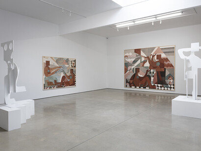 Carolyn Salas, Night vision, exhibition view. Courtesy of The Hole