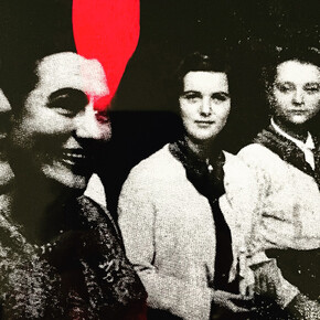 Anna Novakov, Admiring glances (b.), 2023. Courtesy of Viridian Gallery