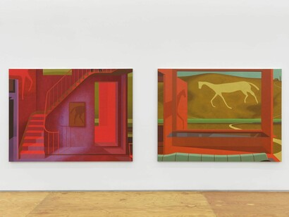 Alfie Caine, The Chalk Carver’s house, exhibition view. Courtesy of Margot Samel Gallery