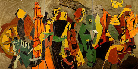 India Modern: The Paintings of M. F. Husain. Courtesy of Art Institute of Chicago