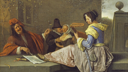 Jan Steen, The Lute Player