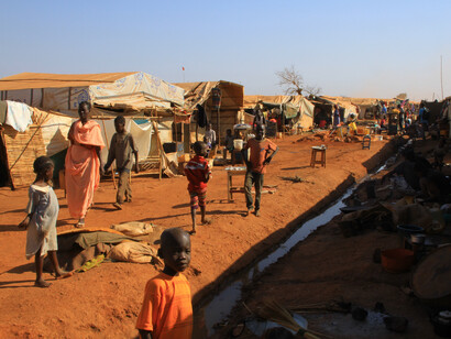 Camp de réfugiés de Wau, Soudan, 8 décembre 2016