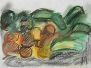 Rachel Heller, Still Life 2010 Pastel on paper 10 x 7 inches