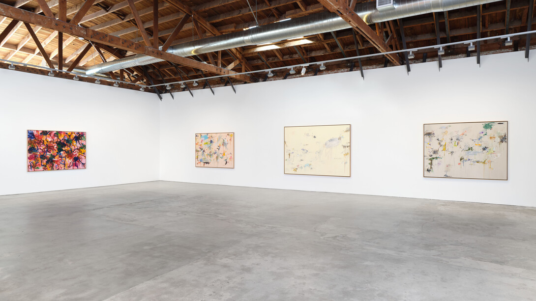 Kikuo Saito, Color plays, exhibition view. Courtesy of James Fuentes Gallery