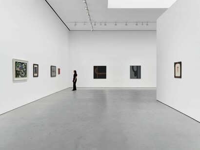 Carol Rama, I see you you see me, exhibition view. Courtesy of Hauser & Wirth Gallery