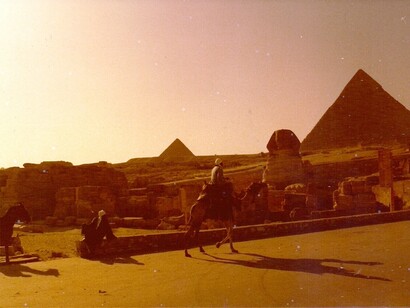 Giza, sfinge e piramidi