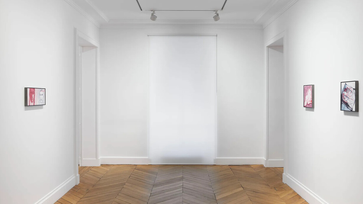 Tracey Emin, I will miss you yesterday – I will miss you today – I will miss you tomorrow – And that’s how it will always be, vue de l’exposition. Avec l’aimable autorisation de White Cube