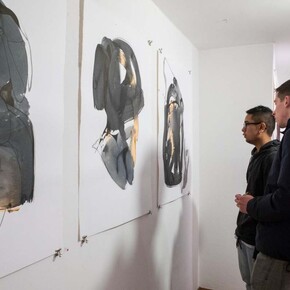 Will Barras And Andrea Ravo Mattoni. Courtesy of Galo Art Gallery