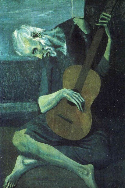 The Old Guitarist, Pablo Picasso