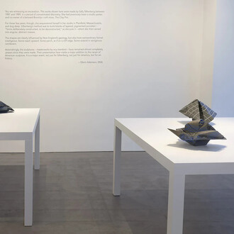 In focus: Sally Silberberg: shifting ground, exhibition view. Courtesy of Berry Campbell