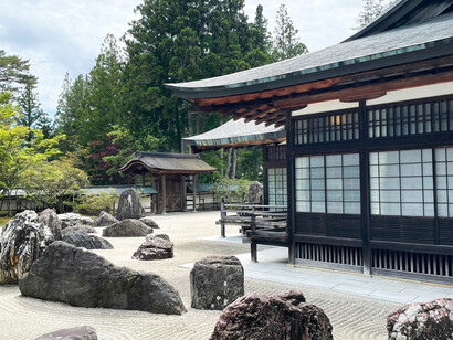 Nestled in Koyasan, the Banryūtei Rock Garden is a serene Japanese Zen rock garden renowned for its meditative design and tranquil atmosphere