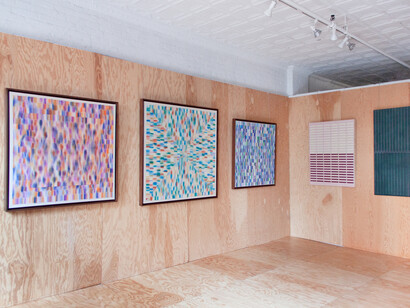 Installation view, Abscissa, 2024. Courtesy of Uprise Art