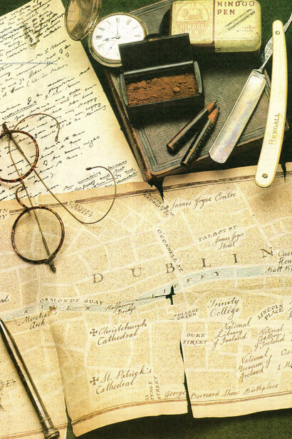 James Joyce, *Ulysses*, o mapa do itinerário  