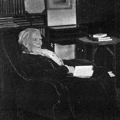 Elizabeth Blackwell en su estudio