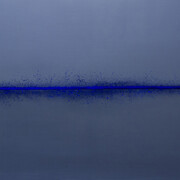 Yazid Oulab, Untitled, 2014, Pigment and oil on canvas, 162 x 114 cm, Courtesy of Selma Feriani Gallery and the artist