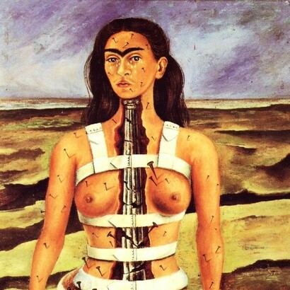 «La columna rota» (1944), Frida Kahlo