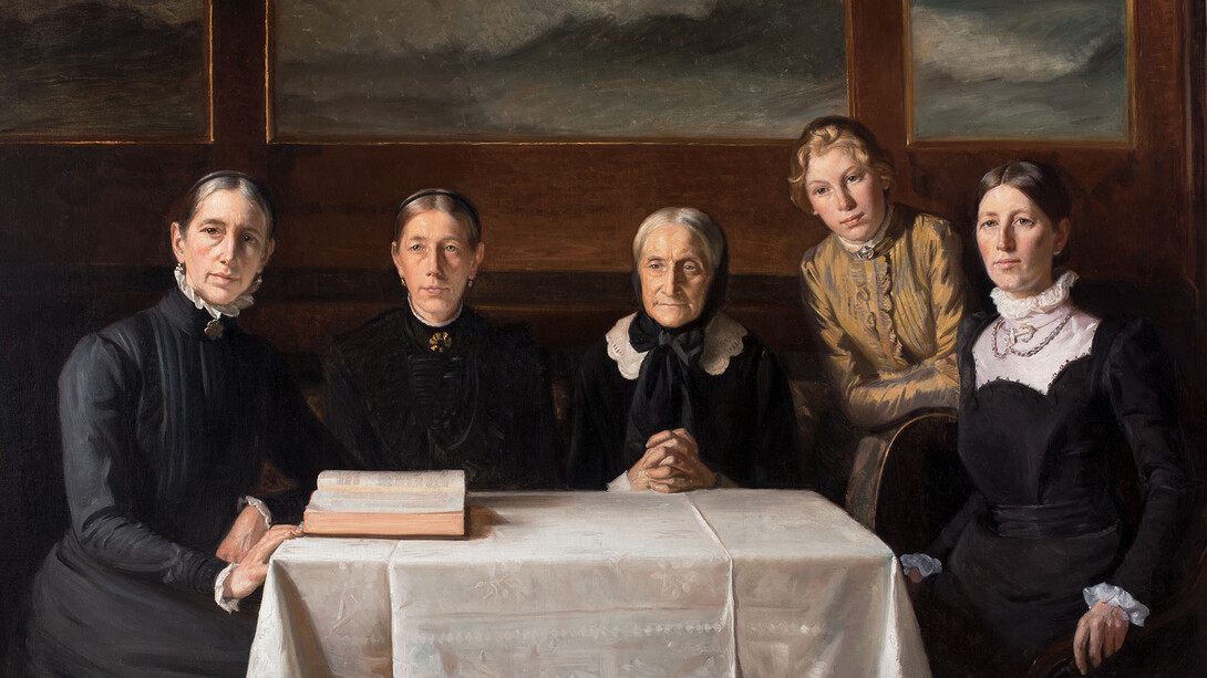 Charting the course. Courtesy of Skagens Museum