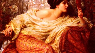 Frank Bernard Dicksee. Le miroir. 1896