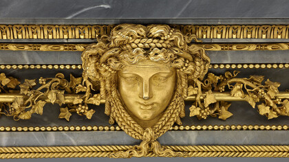 Pierre  Gouthière – side table (detail)