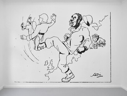 James Gregory Atkinson, Ebenholz, ausstellungsansicht. Mit freundlicher genehmigung der Galerie Thomas Schulte