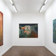 Varios artists, Black bile and sunflowers, exhibition view. Courtesy of The Address