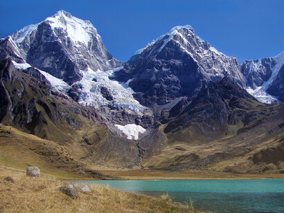 Vista de la cordillera de los Andes