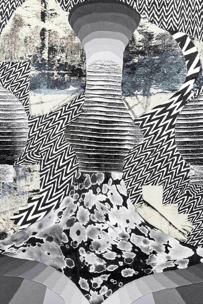 Will Hutnick, Full moon meditations (detail), 2021. Courtesy of Kenise Barnes Fine Art