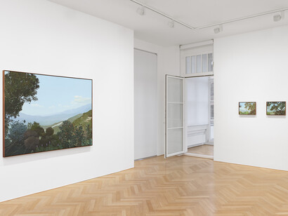 Jake Longstreth, Where we’re going we need roads, ausstellungsansicht. Mit freundlicher genehmigung der Galerie Max Hetzler