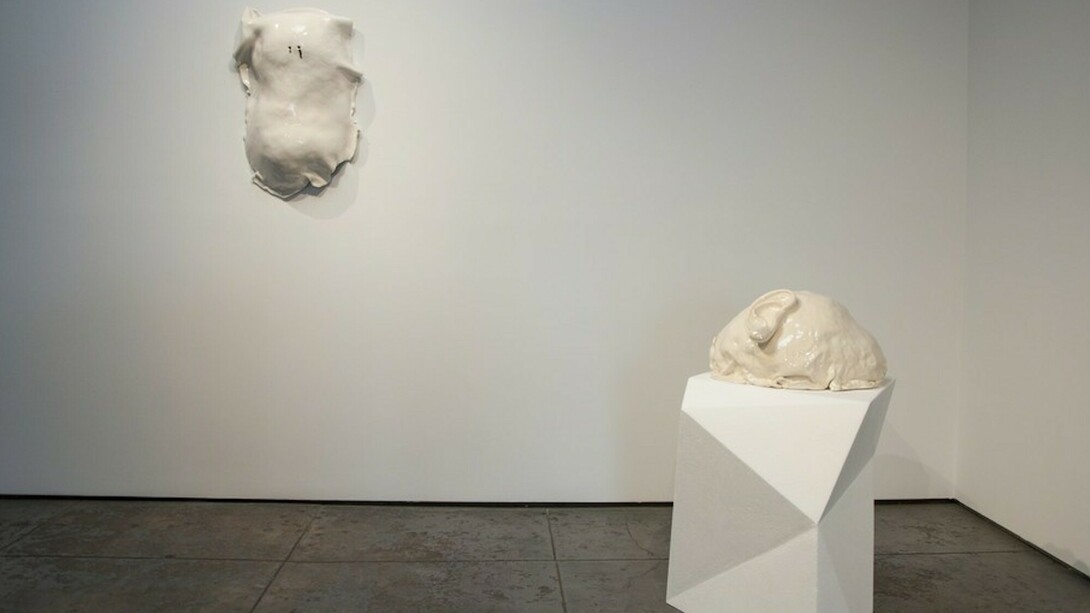 Sharon Engelstein. Ever to Find, Exhibition view. Courtesy of Wilding Cran Gallery 