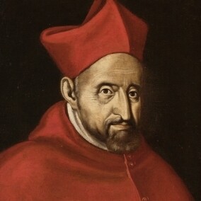 Roberto Bellarmino (1542-1621) fue uno de los cardenales que condenó a Bruno a la hoguera en 1600; también involucrado en el proceso a Galileo 16 años después, cuando la ceniza no llegó al río