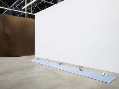 Sylvie Fleury, Chew on this! Exhibition view. Courtesy of Galerie Mehdi Chouakri