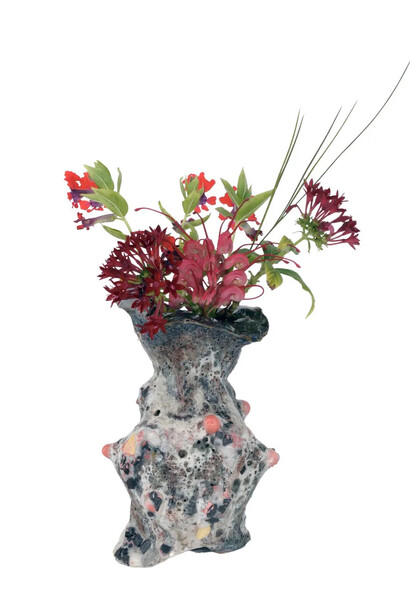 Sasha Koozel Reibstein, Asteroid bud vase #1, 2026. Courtesy of Quint Gallery