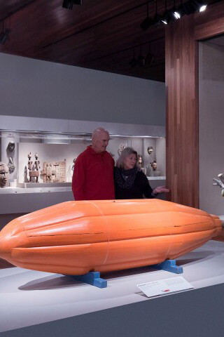 Installation view of de Young Gallery 40