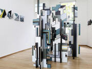 Blast Wall installed at The Foundry Gallery, 2021. © 2021 The Foundry Gallery. 