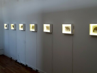 Nikki Luna. Play Ground, Exhibition view. Courtesy of Owen James Gallery