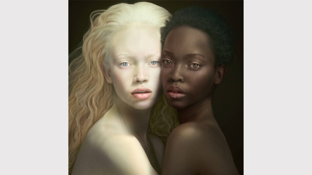 Cheraine Collette, Ethereal, Photography sublimation on aluminum, 31.5 x 31.5. Courtesy of the artist and Agora Gallery