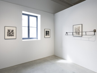 Zody Burke and Klara Zetterholm, Ersatz Strata, exhibition view. Courtesy of Temnikova & Kasela Gallery