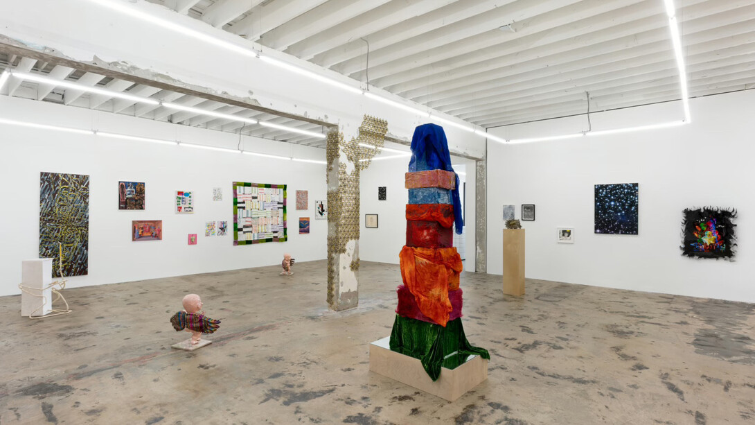 Various artists, Acid bath house, exhibition view. Courtesy of Nina Johnson