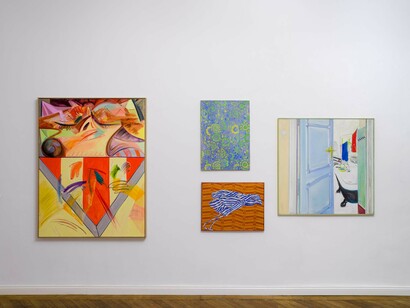 Various artists, Pension ABC, exhibition view. Courtesy of Contemporary Fine Arts