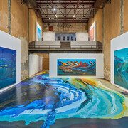 José Yaque, Muro de sonido, exhibition view. Courtesy of Galleria Continua