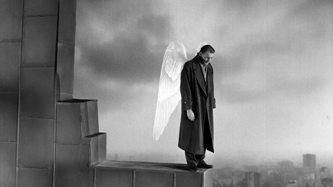 Fotograma del filme «El cielo sobre Berlín» («Der Himmel über Berlin»), dirigido por Wim Wenders