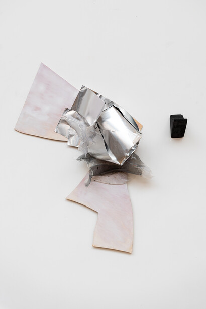 Daiga Grantina, Pouring and, 2025. Courtesy of Emalin Gallery 